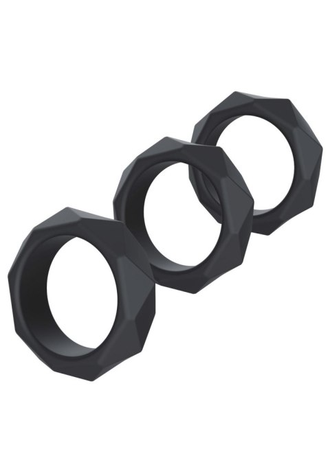Heavy C-Ring Set Black