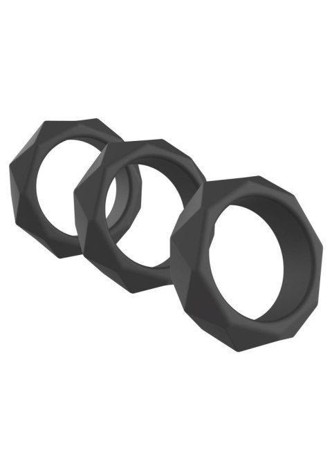 Heavy C-Ring Set Black