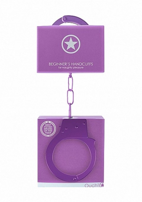 Beginner""s Handcuffs - Purple