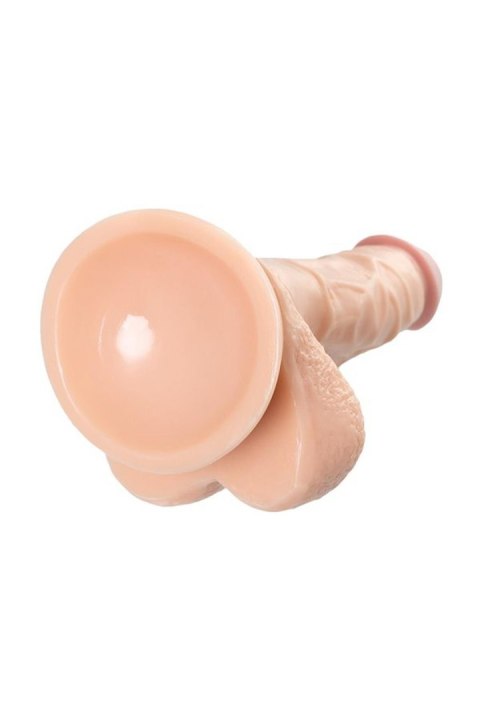 Realistic dildo A-Toys by TOYFA Kirc, TPE, nude, 17 cm