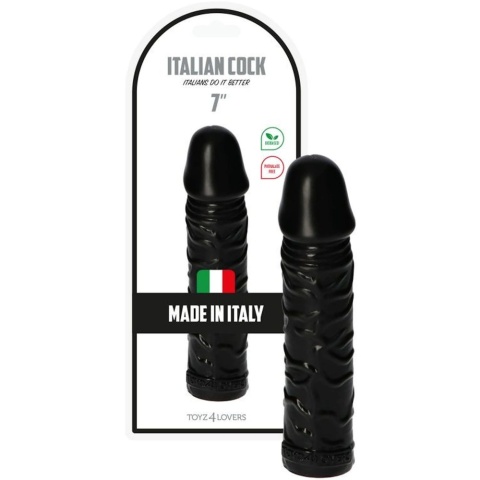 Włoskie czarne dildo Italian Cock