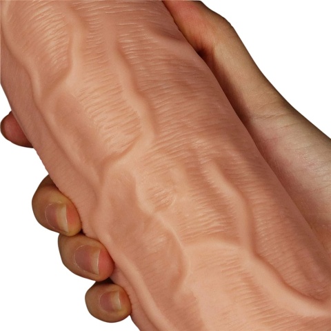 Grube wygięte dildo z przyssawką