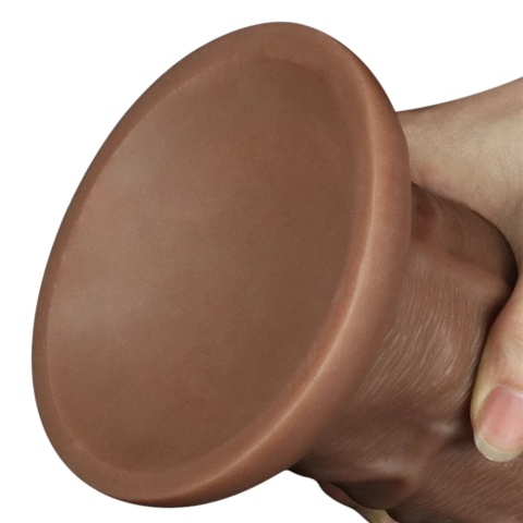 Grube żylaste dildo z przyssawką