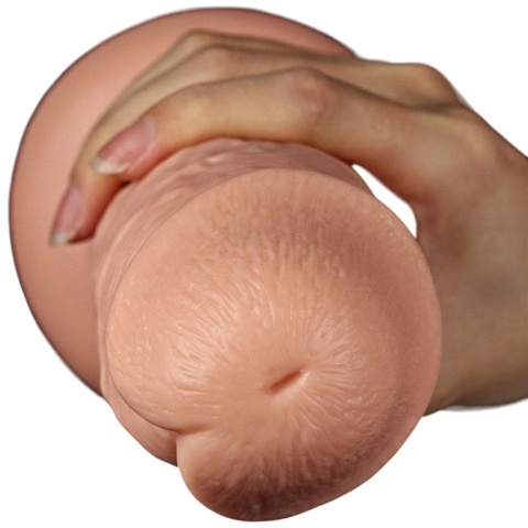 Długie grube dildo z przyssawką