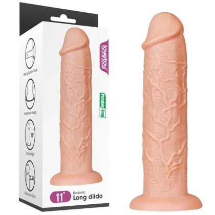24/5,5 cm Lovetoy Legendary King-Sized Realistic Long Dildo długie i grube dildo z przyssawką