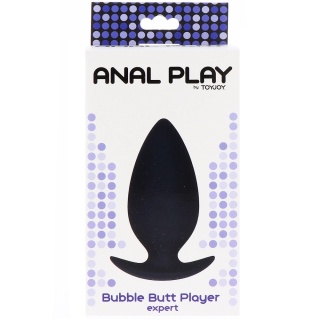 8,5/4,5 cm Korek analny ToyJoy Anal Play Bubble Butt Player Expert