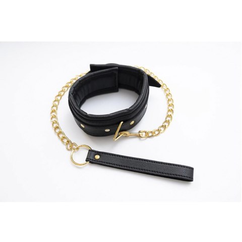 Collar with detachable leash