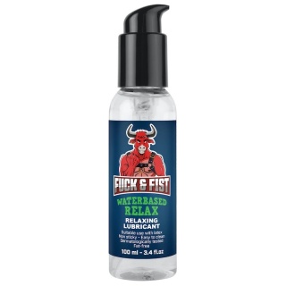F&F Waterbased Relax Lubricant wodny relaksujący lubrykant analny z mentolem 100 ml