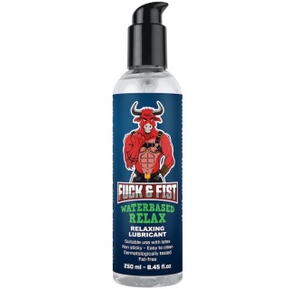F&F Waterbased Relax Lubricant wodny relaksujący lubrykant analny z mentolem 250 ml
