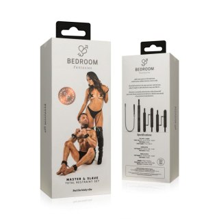 Bedroom Fantasies - Total Restraint Complete Set Black