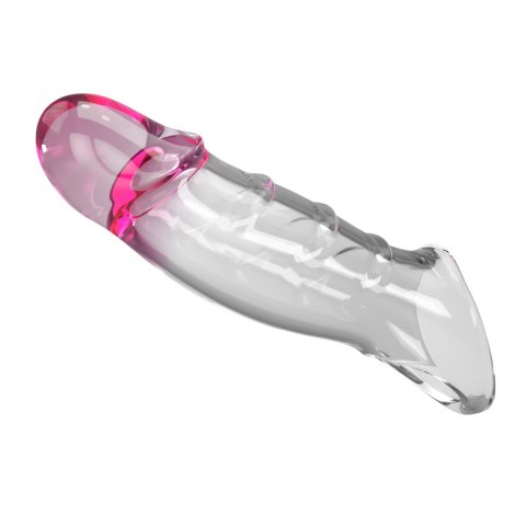 Pretty Love Penis Sleeve - Damell Clear Pink