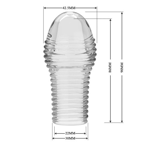 Pretty Love Penis Sleeve - Hoytt (Clear)