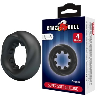 21 mm Crazy Bull DAQUEZ 4 pierścień erekcyjny