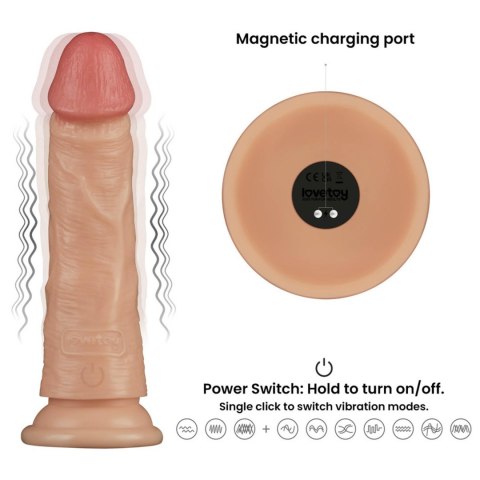 7'' Vibrating Power Basics Cock