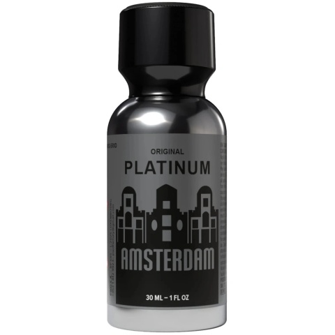 Poppers Amsterdam Original Platinum w metalowej butelce 30 ml