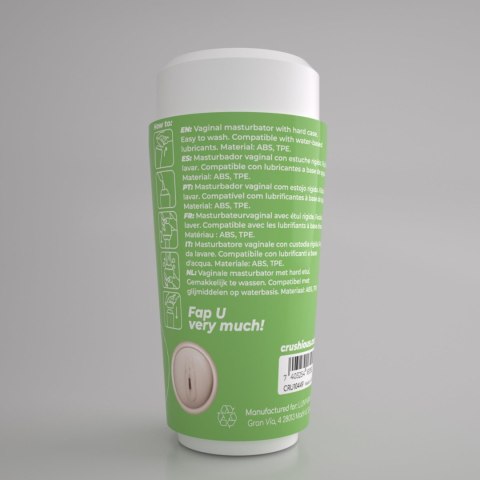 CRUSHIOUS FAPPUCINO CREAMY PUSS PORTABLE VAGINAL MASTURBATOR