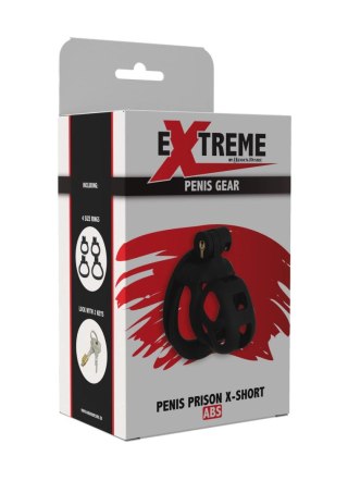 Penis Prison Cock Cage X-Short Black