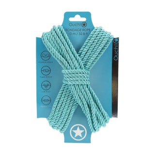 Polyester Bondage Rope - 32.8 ft / 10 m - Blue