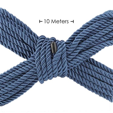 Polyester Bondage Rope - 32.8 ft / 10 m - Navy Blue
