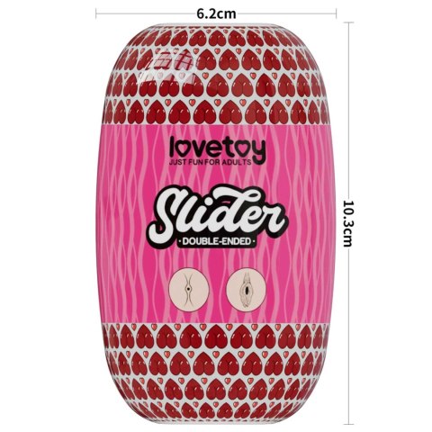 Slider Double-Ended Masturbator Ass and Vagina