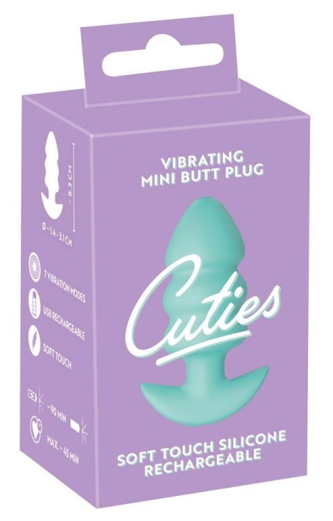 Cuties Vibrating Plugs Green