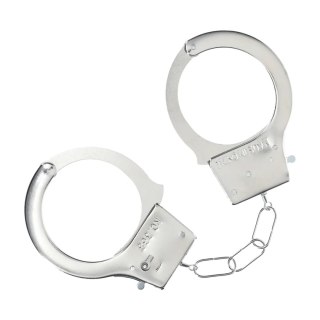 Classic Metal Handcuffs - Silver