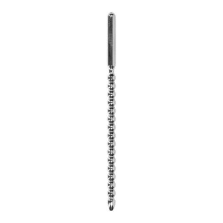 Metal Beginners Penis Plug - 4 mm