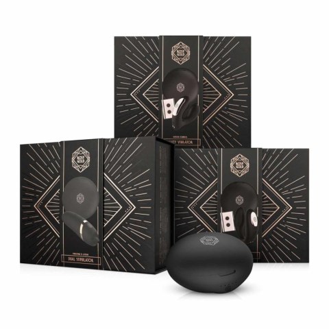 Rosy Gold - Wearable Vibrator with Luxury Charging Case - Black