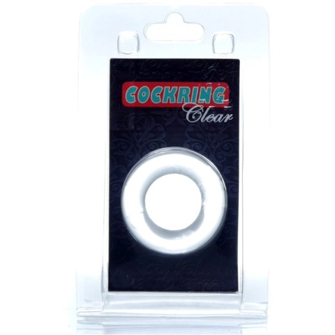 Cockring przezroczysty elastyczny