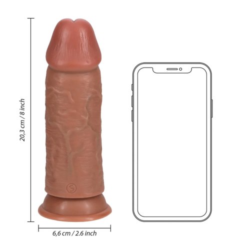 Extra Thick Straight without Balls 20,3 cm - Tan