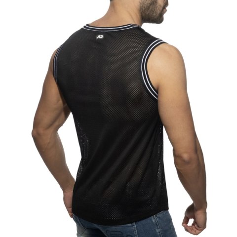 Addicted Dziurkowana koszulka czarna W