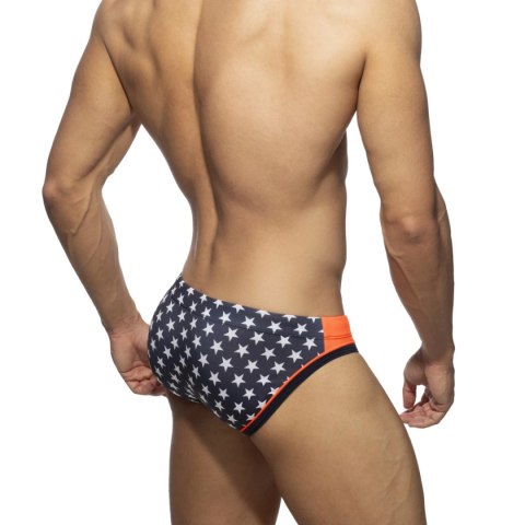 Addicted Kąpielówki męskie Stars z wkładką PACK UP W