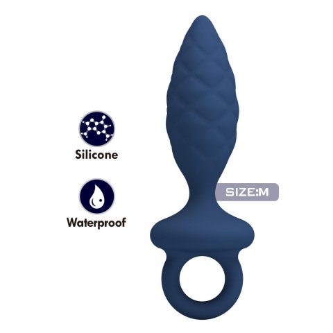 MR. PLAY Butt Plug with Loop - Size M