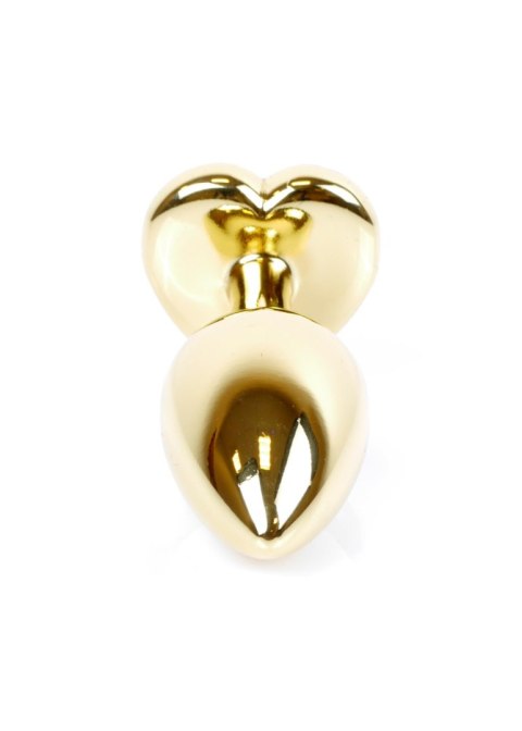 MyLove Toys - Jewellery Gold Heart PLUG- Purple
