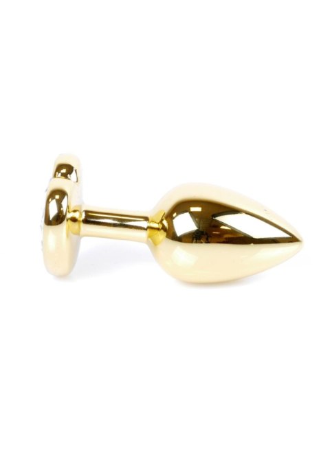 MyLove Toys - Jewellery Gold Heart PLUG- Red