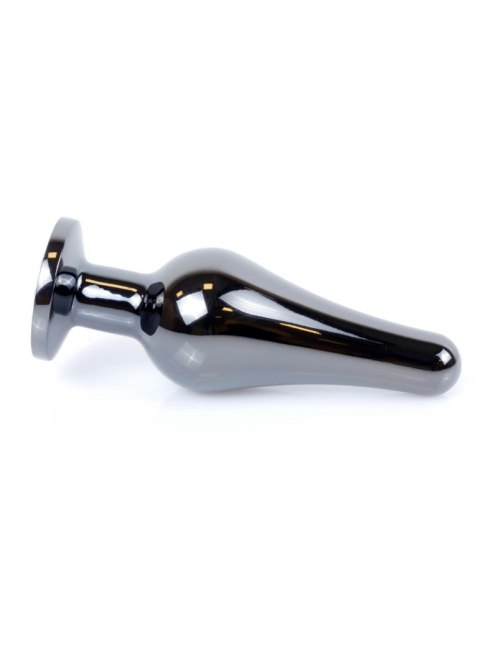 MyLove Toys - Jewellery Dark Silver BUTT PLUG- Dark Blue