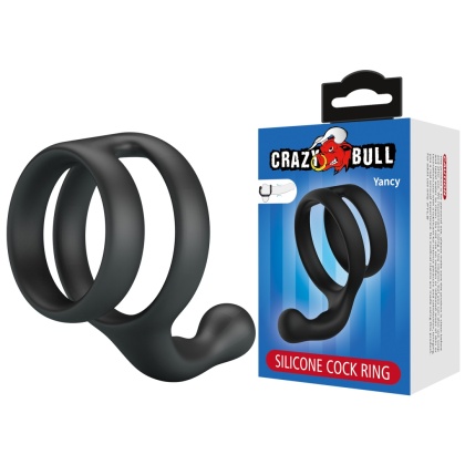 40-50 mm Crazy Bull YANCY podwójny pierścień erekcyjny na penisa