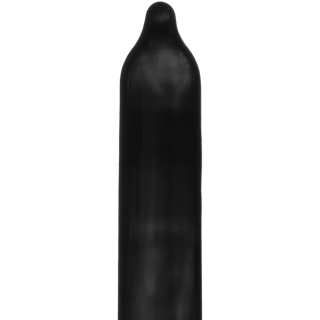 EXS Black Latex Condom czarna prezerwatywa 54mm