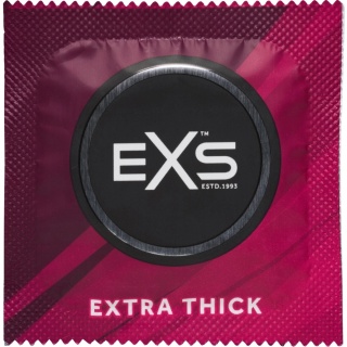 EXS Extra Thick Condom pogrubiona prezerwatywa 53mm