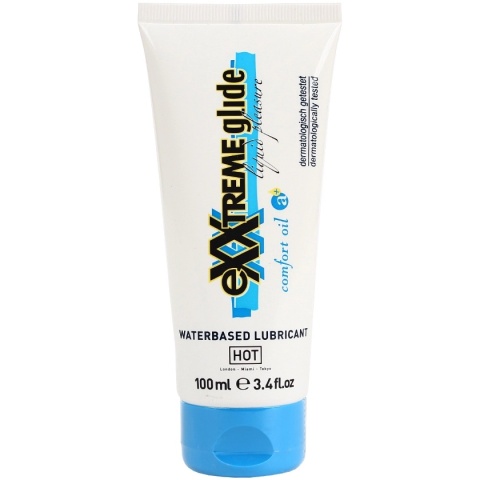 HOT eXXtreme Glide +Comfort Oil wodny relaksujący lubrykant analny 100ml