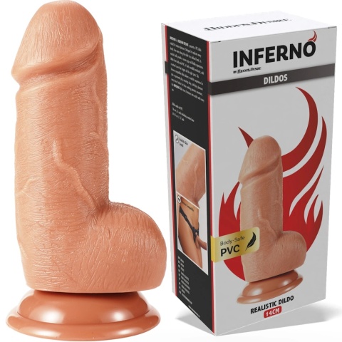 Realistyczne dildo Hidden Desire Inferno
