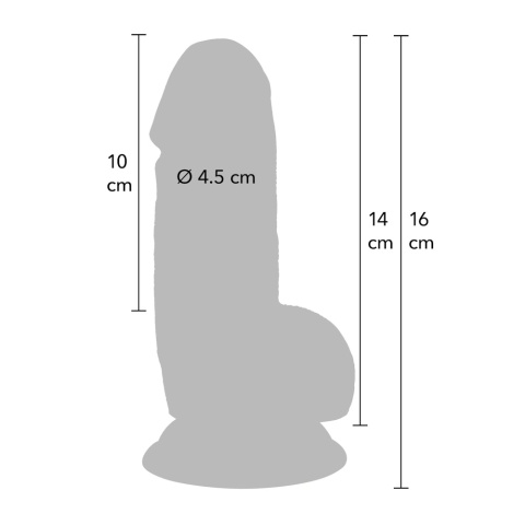 Realistyczne dildo Hidden Desire Inferno