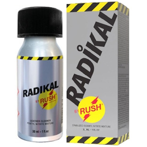 Poppers Rush Radikal w aluminiowej butelce 30ml