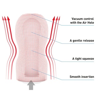 Tenga Ultra Size Original Vacuum Cup Strong duży masturbator dla faceta