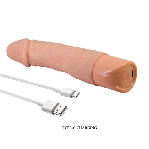 Pretty Love Jermaine - Realistic Vibrating Dildo 7.7"