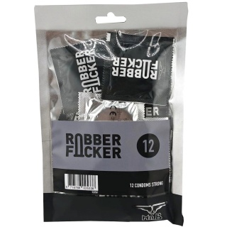 #1 Mister B Rubber Fucker pogrubione mocne prezerwatywy 12 szt.