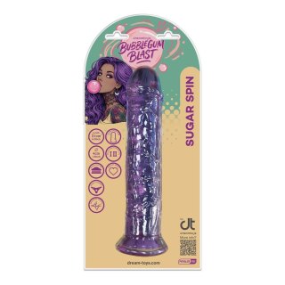 BUBBLEGUM BLAST SUGAR SPIN PURPLE CLASSIC JELLY 8,3 INCH DONG