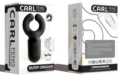 CARL Penis Massager - Dual Action Clamp Vibrator