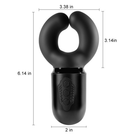 CARL Penis Massager - Dual Action Clamp Vibrator