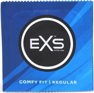 EXS Comfy Fit Regular Condom wygodna standardowa prezerwatywa 54mm